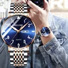 BELUSHI New Luxury Watch Business Waterproof Male Clock Fashion Luminous Date Stainless Steel Quartz Men Watch reloj hombre 3