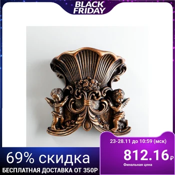 

Kashpo "Angel", bronze color, 13x7 cm