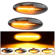 Dynamic Sequential Blinker Side Marker Turn Signal Lights For Toyota Yaris Mk2 P9 RAV4 Mk3 ACA3/ALA3 Auris Mk1 E15 COROLLA LED