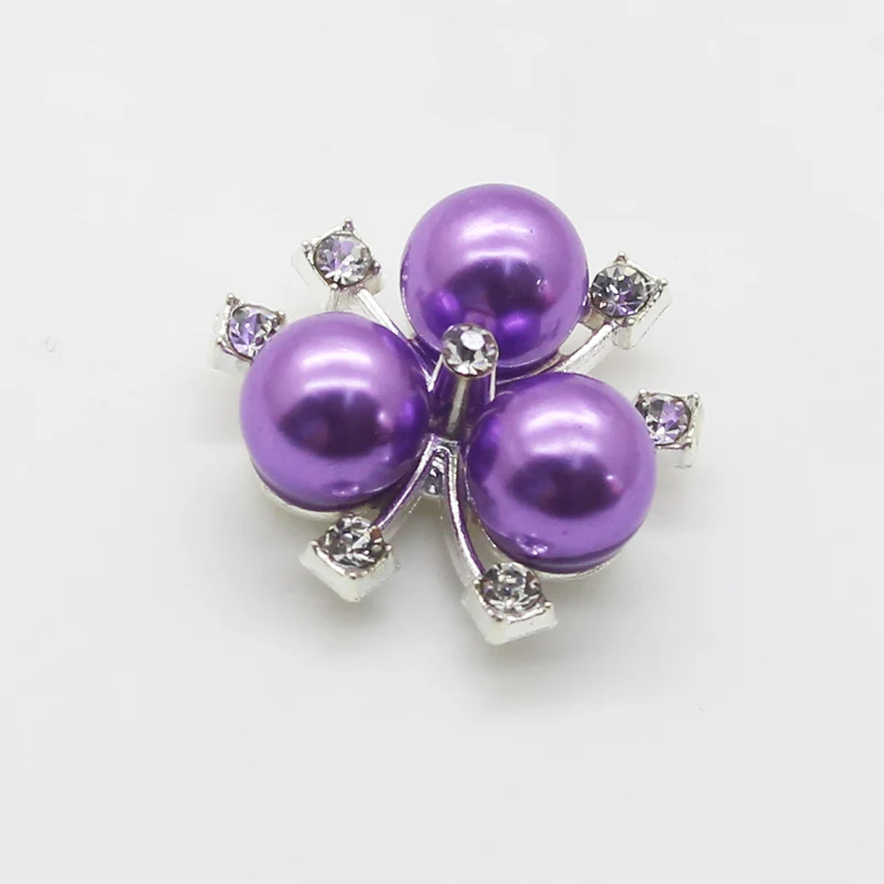 20 100 шт./лот 20 мм кошелек на кнопке для рукоделия жемчужные пуговицы из горного хрусталя аксессуары для шитья одежды свадебные декоративные - Цвет: 20