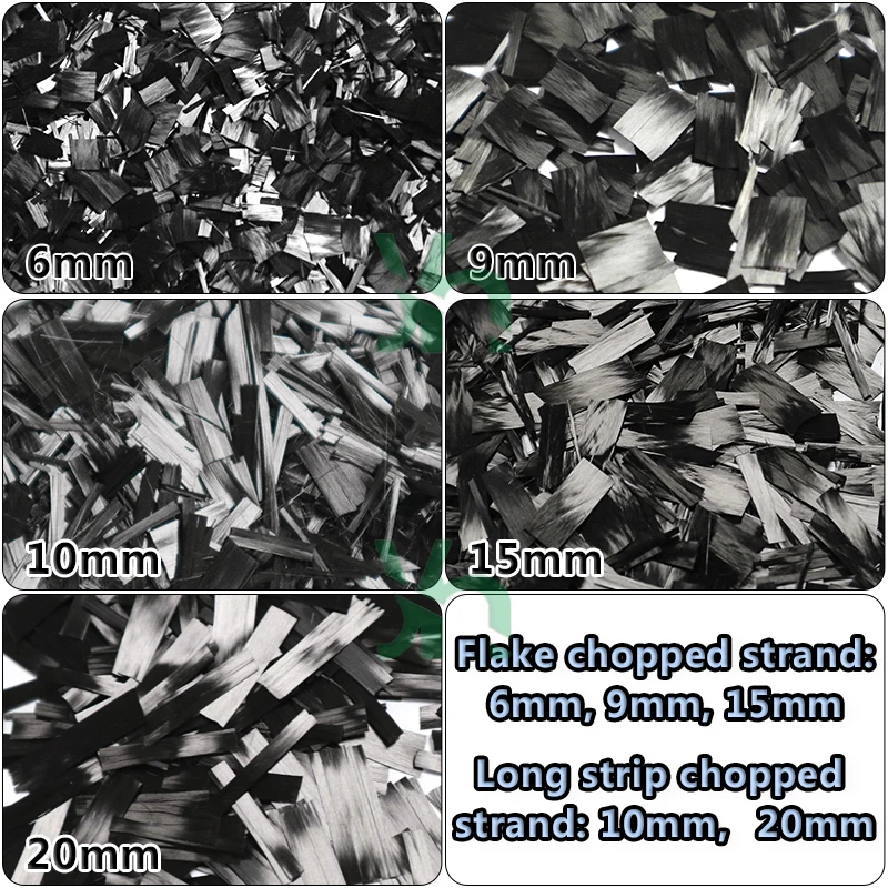 Forged Carbon High Strength Precision Cutting Chopped Cut 6mm 9mm 10mm 15mm 20mm DIY Car Interior & Exterior Trim Parts car interior exterior trim parts