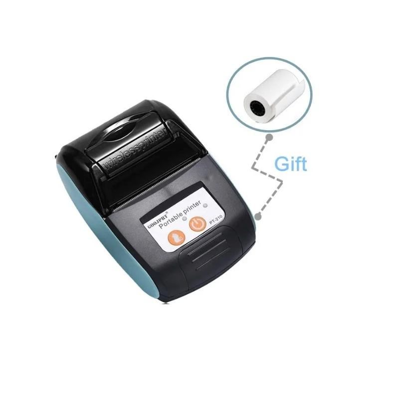 

PT-210 orange color handheld wireless 58mm thermal printer pos printer receipt ptinter