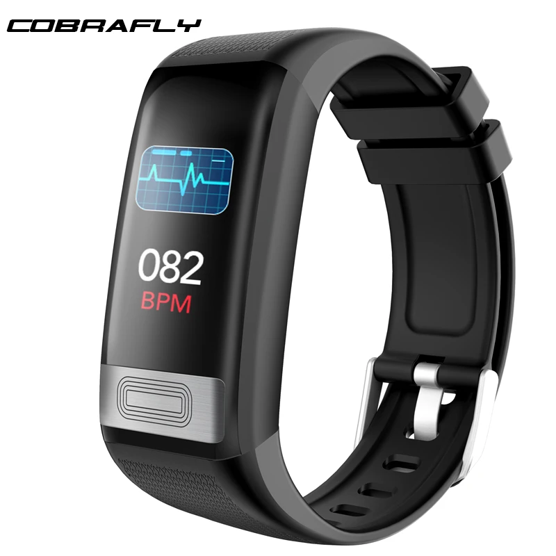 

Cobrafly C20S Smart Watch 1.14 Inch ECG Heart Rate Monitoring IP67 Waterproof Sports Fitness Tracker Bracelet for Xiaomi Huawei