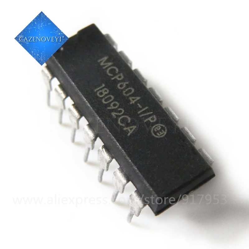 

1 шт./лот MCP604-I/P MCP604-IP MCP604-I MCP604 DIP-14 Новый оригинал в наличии