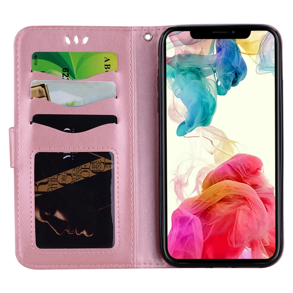 Чехлы-портмоне со стразами для iPhone 11 XS Max XR X 6 6S 7 8 Plus 5 5S SE искусственная кожа бриллиант чехол для iPod Touch 5 6 Fundas