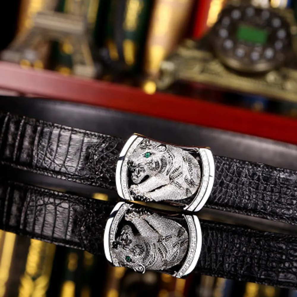 Рисунок 5 - Ремень linshe мужской из натуральной крокодиловой кожи