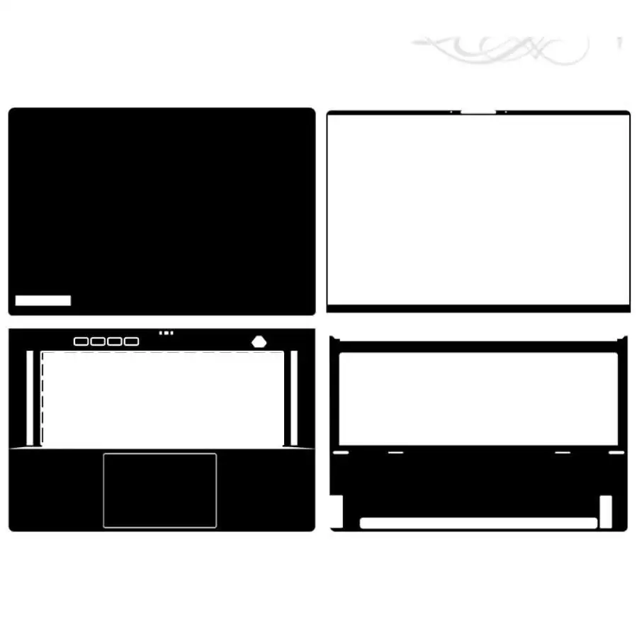 Kh Laptop Sticker Skin Decals Cover Protector Guard Per Asus Rog Zephyrus M16