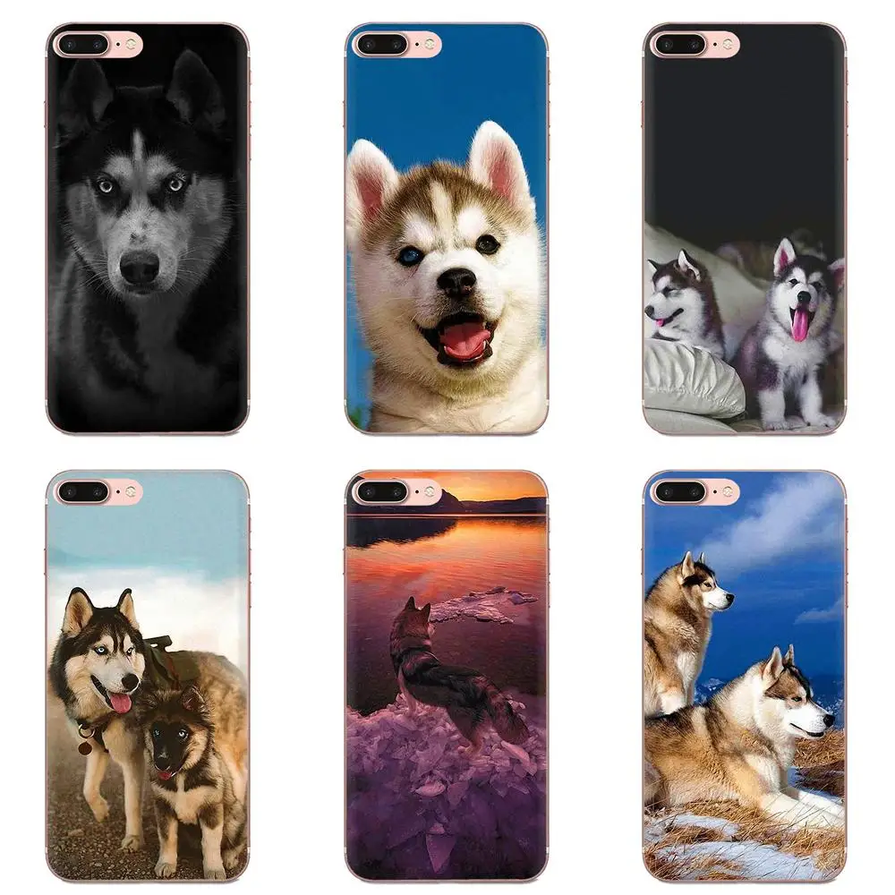 Мягкий чехол из ТПУ игрушечная Лайка симпатичная собака щенок для Xiao mi 3 4 4C 4i 5 5s 5X6