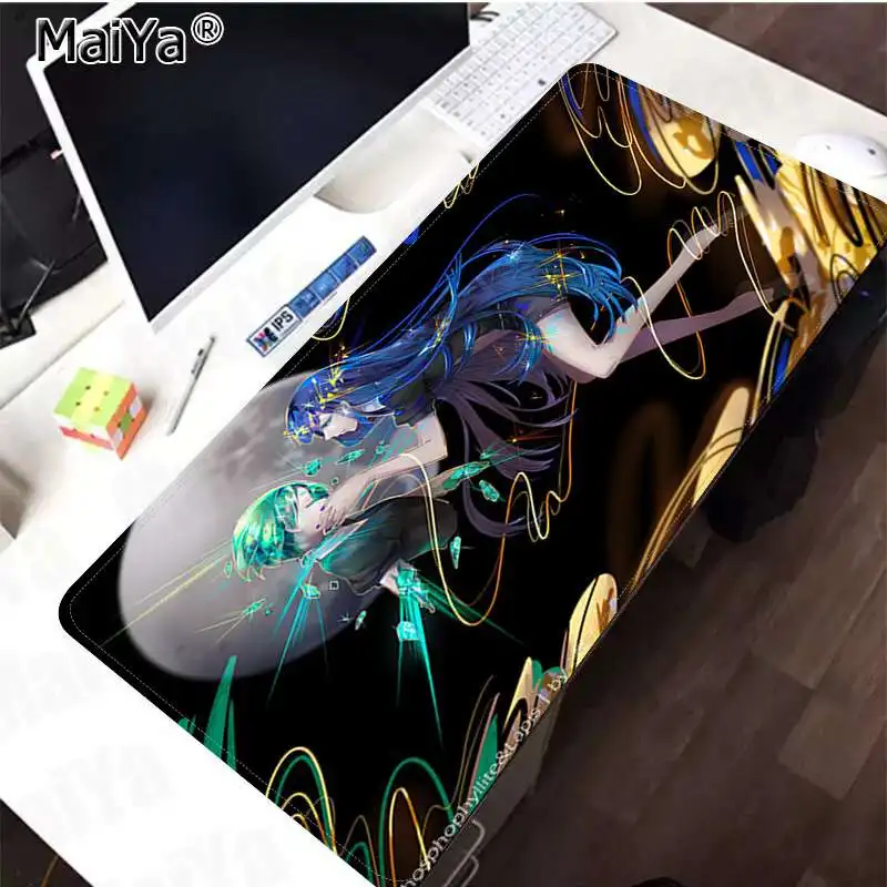 Lock Edge 30x80cm Maiya/Высококачественный коврик для мыши в стиле аниме «Houseki No Kuni», резиновый коврик для компьютерной мыши - Цвет: Lock Edge 30x80cm