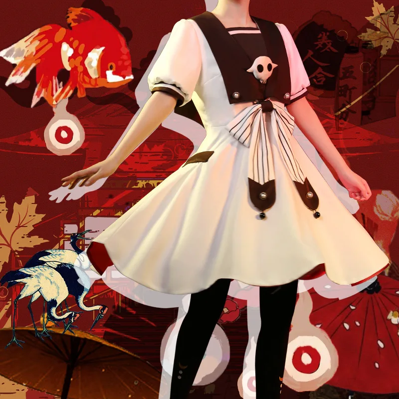 Платье в стиле аниме унитаз Hanako-kun Yashiro Nene Lolita повседневный наряд карнавальный
