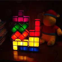 Светящаяся квадратная лампа, Детские интеллектуальные игрушки, Ночной светильник, барная оконная лампа, прочный Ночной светильник, барная оконная воздушная лампа