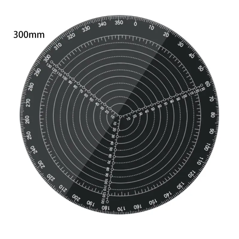 300mm Центр Finder компас инструмент Деревообработка для чаши работы Рисование круги диаметр A5YD - Цвет: 300mm