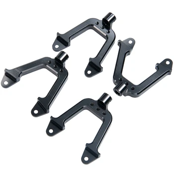 

4PCS Aluminum Alloy Front & Rear Shock Absorbers Mount Post for RC Crawler Axial SCX10 II 90046 90047 90059 90060