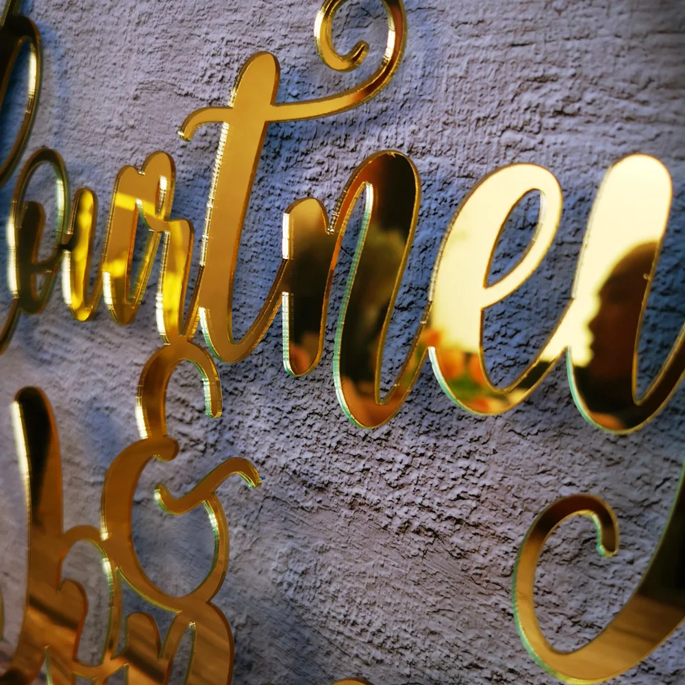 Custom wedding sign Hoop,Photo Prop Wall Sign For Bride & Groom Personalized Wedding Sign Hoop Style Name Acrylic Decor,Reception Decor (3)