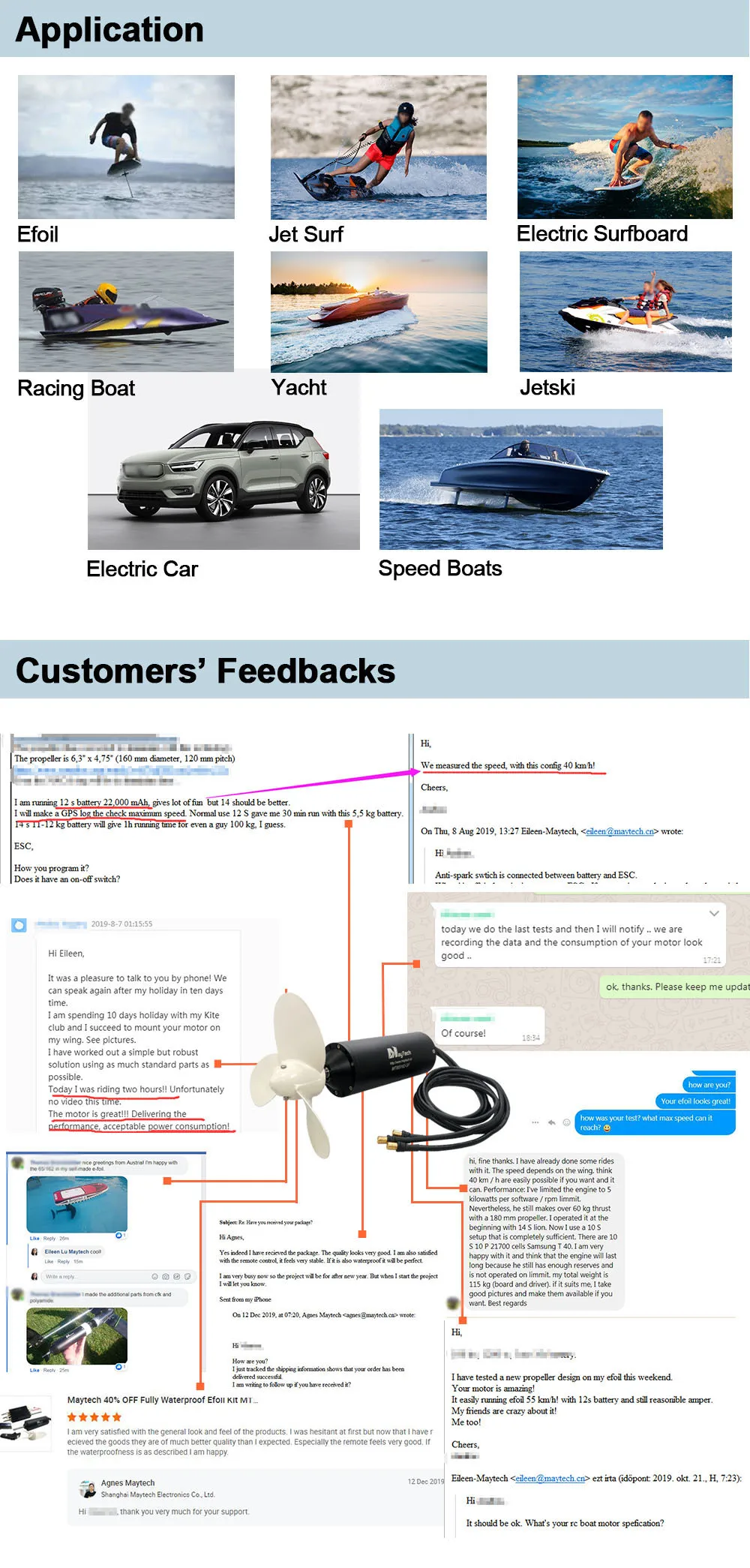 4. Application Feedback