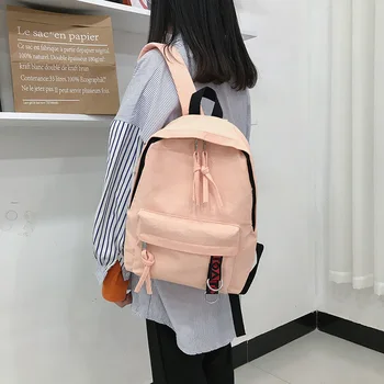 

Small Backpack Shoulder-Bag Multi-Function Teenage-Grils Female Leisure Women Summer