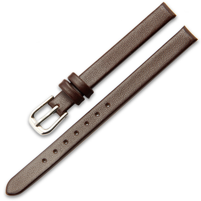 Bracelet Watch Band 6 8 10 12 13 14 15 16 17mm For Dw Samsung Casio Armani Ladies Genuine Leather Small Strap