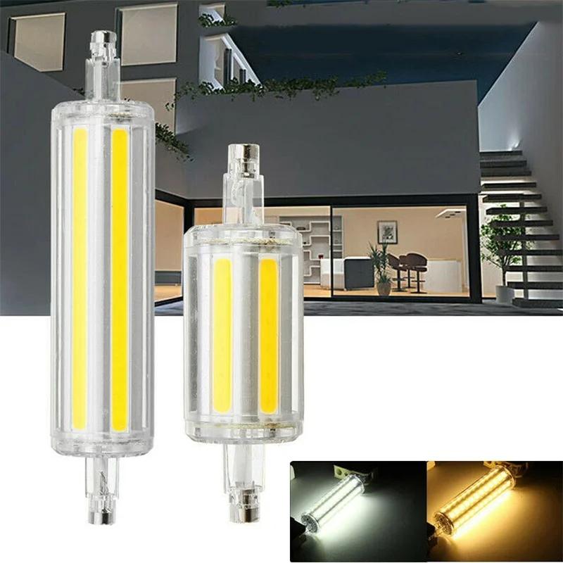 

New Ampoule R7S LED Dimmable Flood Light J78 J118 78mm 118mm 10W 20W COB Spotlight Corn Bulb Lamp AC 110V 220V Bombillas Lamps