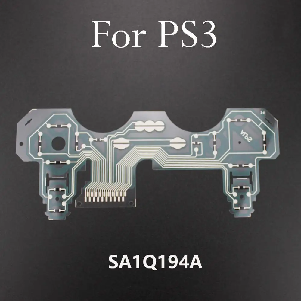 TingDong 2 шт. пуговицы ленточная печатная плата для Dualshock 3 PS3 контроллер SA1Q160A SA1Q159A