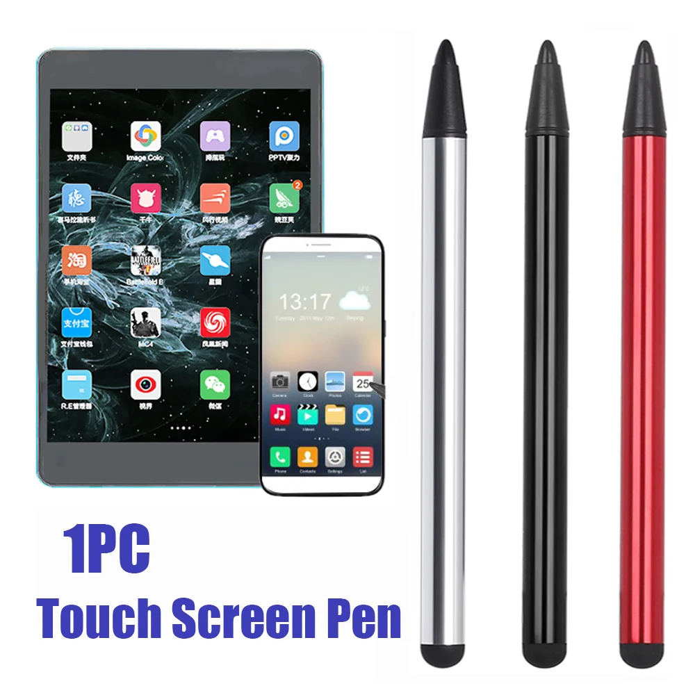 

High Precision 2 in 1 Capacitive Pen Touch Screen Stylus Pencil Tablets Pencil for Tablet iPad Cell Phone Samsung PC Accessories