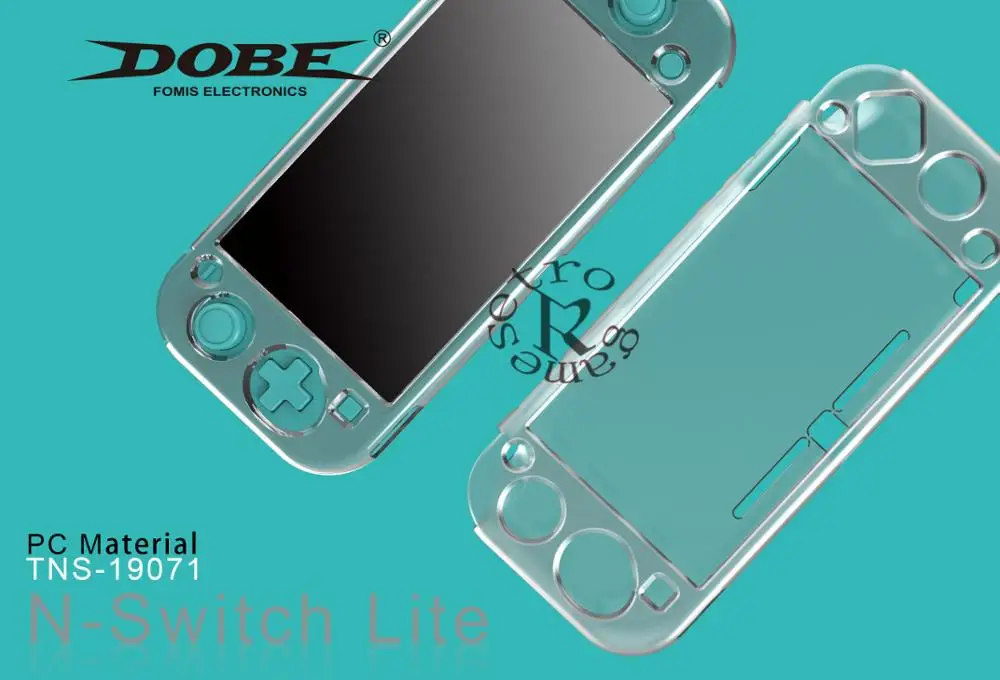 Защитный чехол прозрачный с кристаллами оболочка для Nintendo Switch lite NS Handle Console