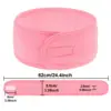 3pcs Adjustable Facial Headband with 1 Mask Brush Yoga Spa Bath Shower Makeup Wash Face Cosmetic Head Band Make Up Accessories 2