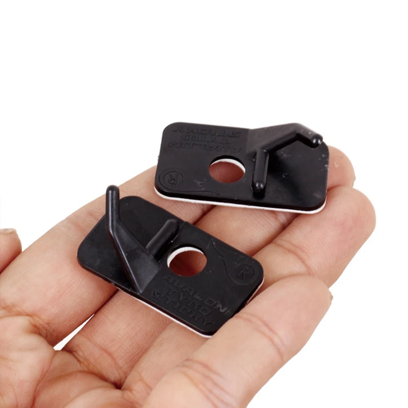 Namvo 4 Set tiro con L'Arco Freccia Resto tiro in plastica Caccia Bow Roller poggia Semplice Arco Freccia Adesivo Resto Mano Sinistra per Accessori da Caccia Nero