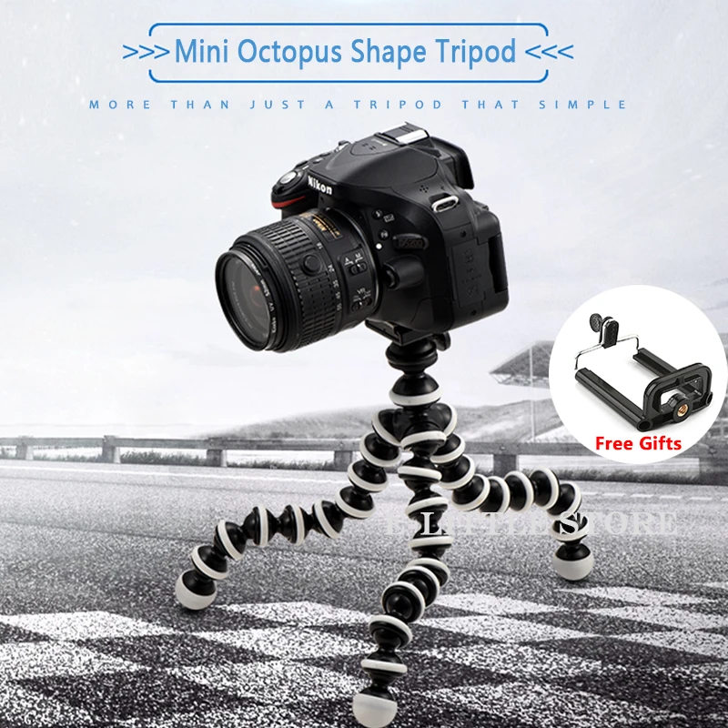tripod for phone Camera Octopus tripod octopus phone live stand large / medium / small photographic accessories general tripod