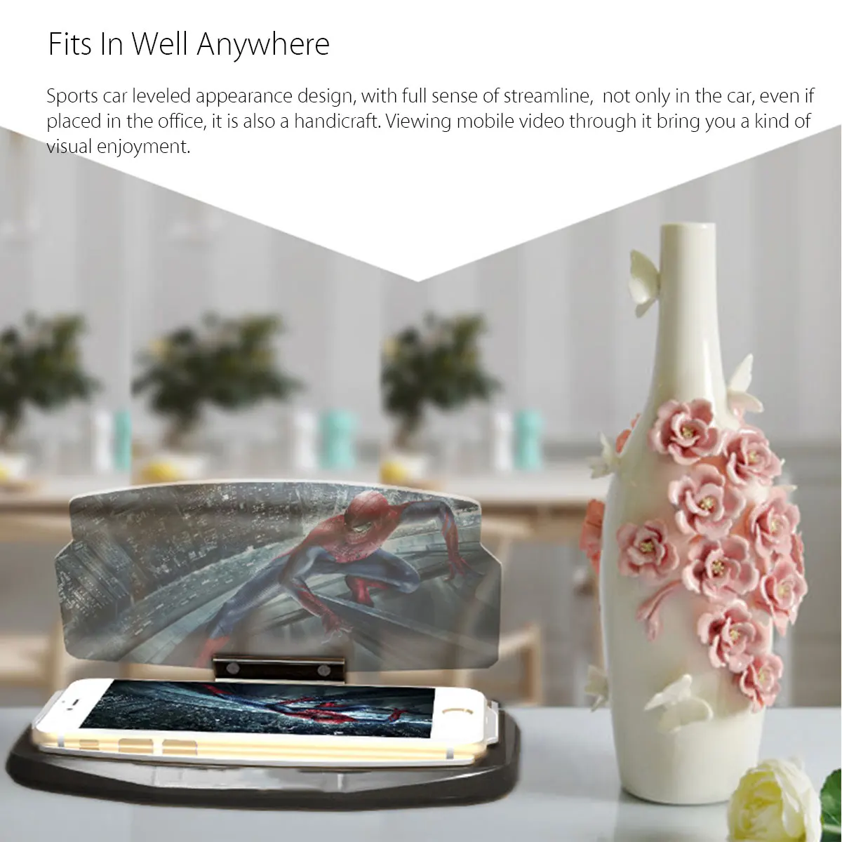 Universal HUD Head Up Display Car Cell phone GPS Navigation Image Reflector Holder Mount
