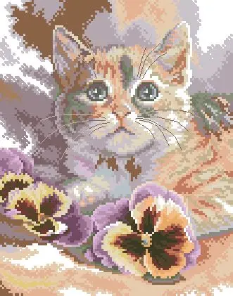 

t-MM Mouse avatar Counted Cross Stitch Kit Cross stitch RS cotton with cross stitch RTO M-269
