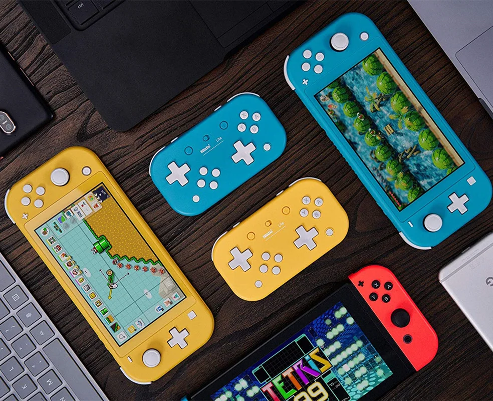 8bitdo Lite Беспроводной Bluetooth геймпад для nintendo переключатель Lite nintendo переключатель окна желтый бирюзовый