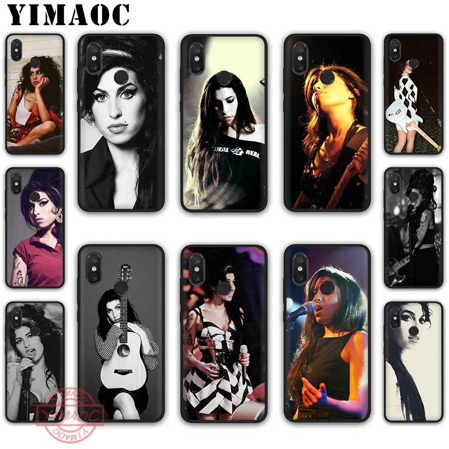 Мягкий чехол YIMAOC Amy Winehouse для Xiaomi Mi 10 9 8 SE 6 A1 A2 A3 Lite F1 9T Pro CC9E Max 3 | Мобильные телефоны и