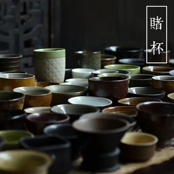 

ceramic teacups chinese tea cup porcelain random delivery a cup of mysterious cup drinkware