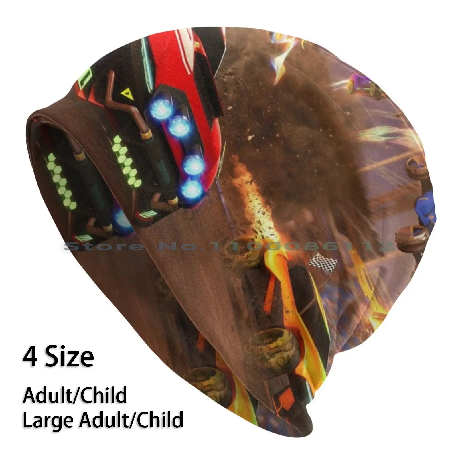 Rocket League Sand Dunes Videogioco E-Sport Berretti Cappello Lavorato A Maglia Rocket League Rl Esports Football Gaming Videogiochi Senza Tesa