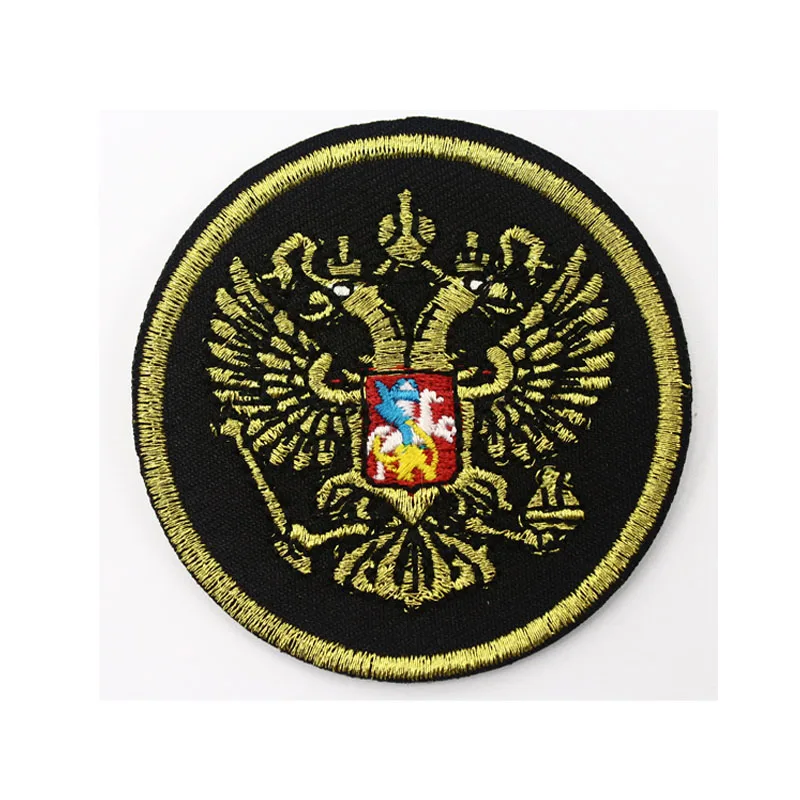 Герб Российской Федерации с орлом герб России нашивка Императорским русская