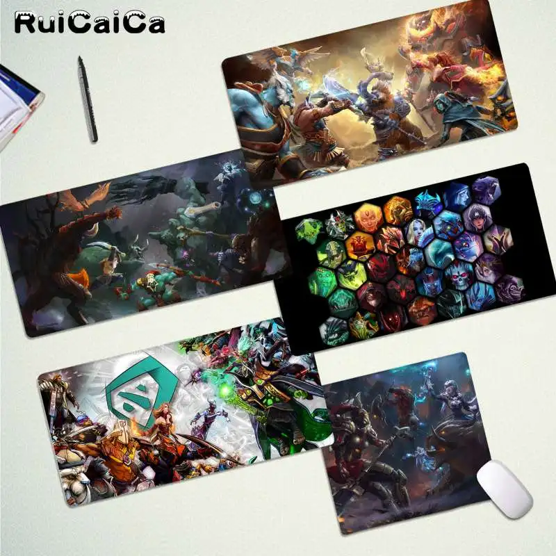 RuiCaiCa Подарочный коврик для мальчика Dota 2 heroes, игровой коврик для ноутбука, коврик для мыши,, большой коврик для мыши, коврик для клавиатуры