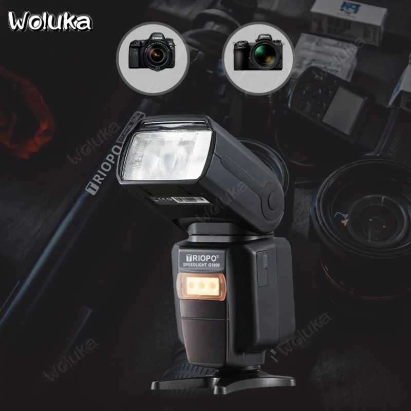 Фотография TTL Speed lite 1/8000S для камеры C/N DSLR высокоскоростной syn внешняя Вспышка