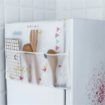 

Home Washing Machine Dust Cover Household Kitchen Refrigerator Microwave Oven Dustproof Covers Storage Bag Case