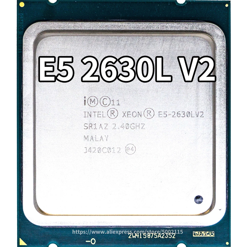 Серверный процессор Intel Xeon E5-2630L v2 Six-Core 2,40 GHz 7,2 GT/s QPI SR1AZ