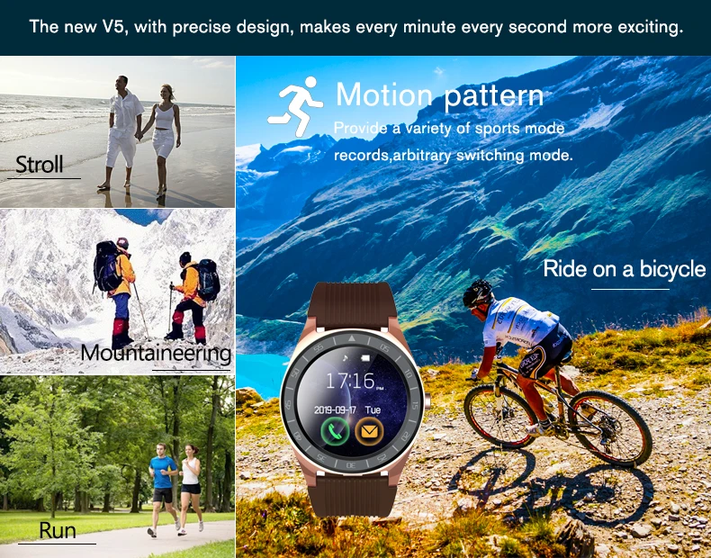 Bluetooth Смарт-часы для мужчин с камерой Facebook Whatsapp Twitter Синхронизация SMS Smartwatch поддержка SIM TF карты для IOS Android