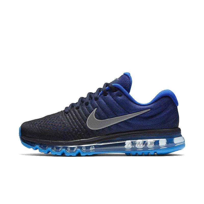 849559-400 Мужские кроссовки для бега Nike AIR MAX, спортивные уличные кроссовки, спортивная Дизайнерская обувь, новинка, дышащая обувь для бега на шнуровке, 849559-010 - Цвет: 849559-400