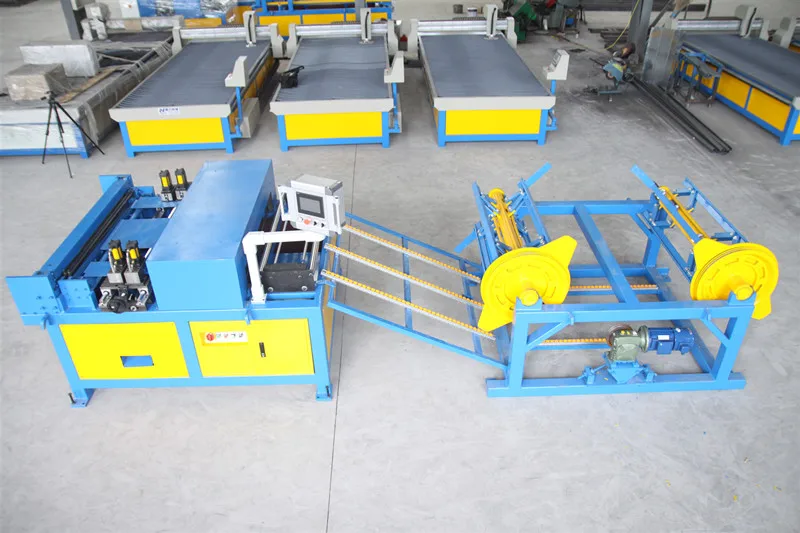 Auto Duct line 3 with TDF and flange machine