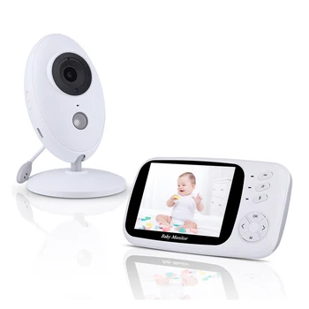 

XF-808 Baby Monitor Baby Phone 3.5 Inch Digital Video Surveillance Audio Music Camera Nanny Monitor Temperature Sensor Intercom
