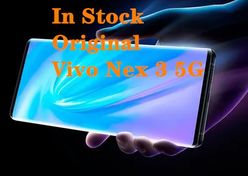 6,8" Vivo Nex 3 5G Смартфон Android 9,0 Snapdragon 855 Super Amoled 12 Гб ram 256 ГБ rom МП 44 Вт Зарядное устройство