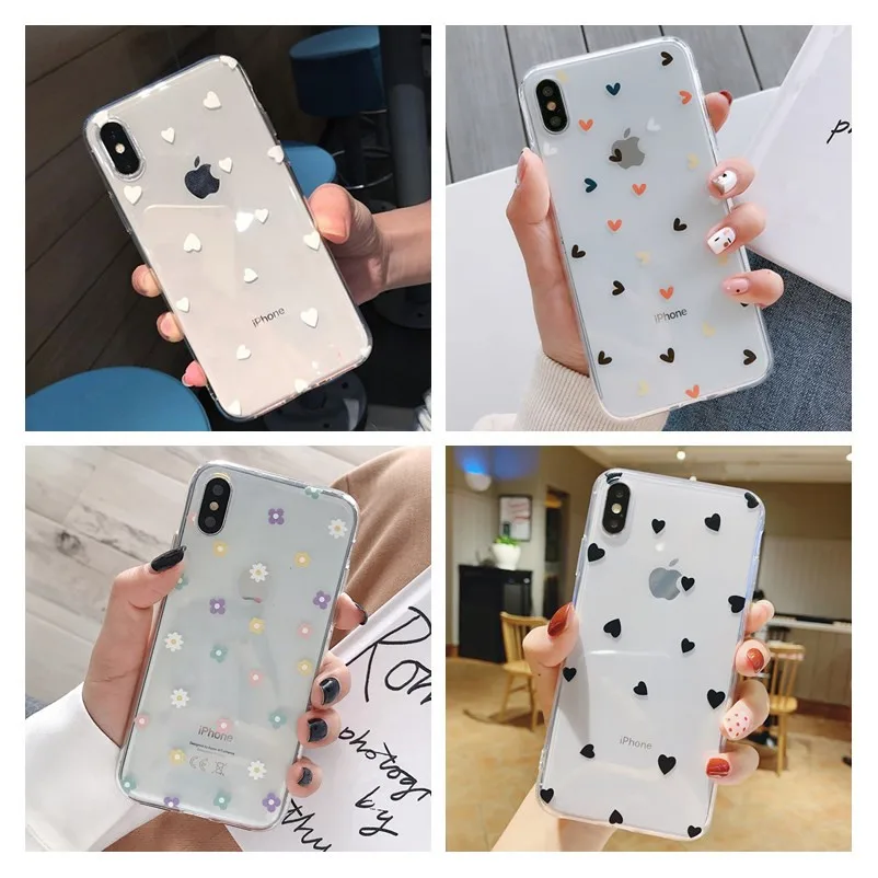 Чехол для телефона iPhone 11 Pro Max симпатичная мультяшная пара мягкий чехол из ТПУ 7 8