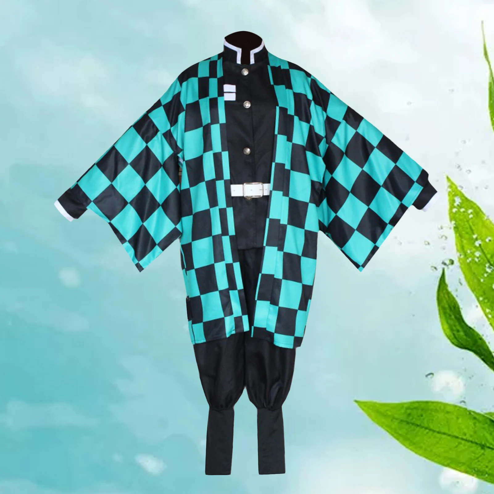 tanjiro button up shirt