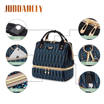 

Cross-Border Explosion Mummy Bag Small Portable Hand-Held Double Milk Package Breast Milk Preservation Insulation Lunch Bags