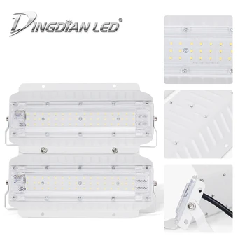 

Splicing LED Iodine Tungsten Lamp 50W IP66 Waterproof Flood Light Portable Outdoor Lamp Iron Body For Highway Square Garden