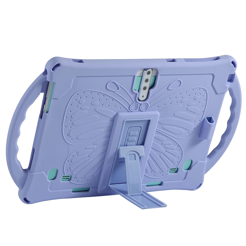 Funda Tablet 10.1 Universal Case Soft Silicone for 10 10.1 inch Android Tablet PC Soft Shockproof Cover Case with handle +pen