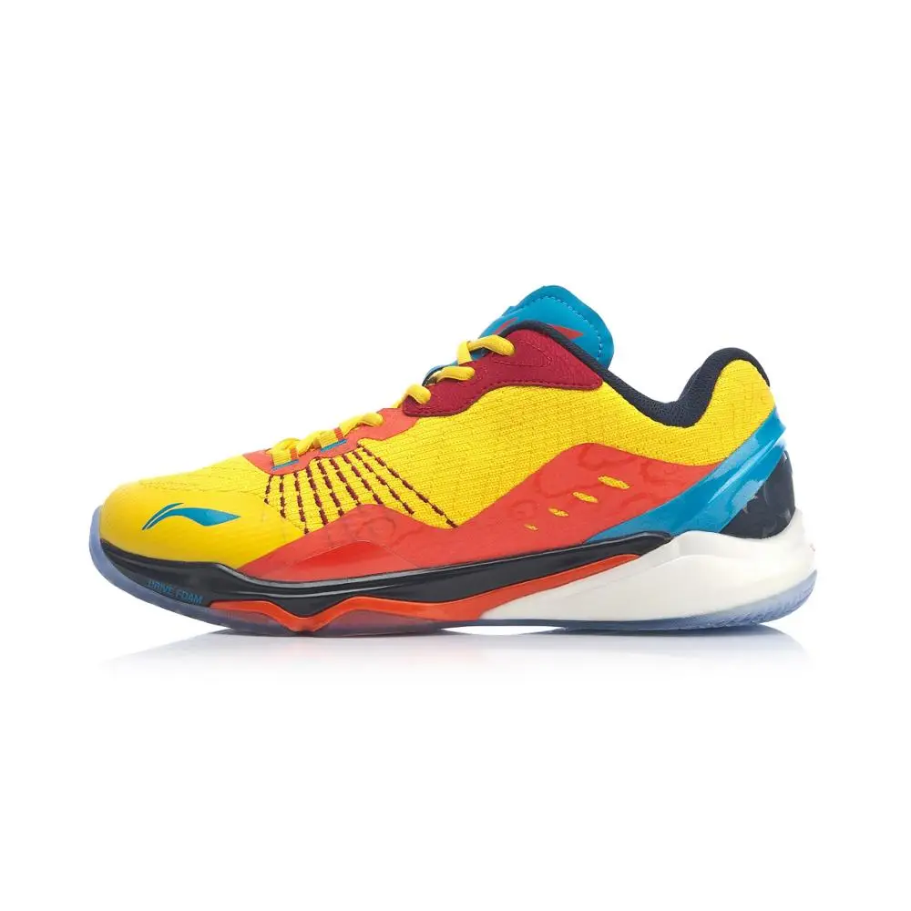 AYAP013-4 Li-Ning/Мужская профессиональная обувь для соревнований по бадминтону; спортивная обувь с подкладом; кроссовки; AYAP013 - Цвет: AYAP013-4